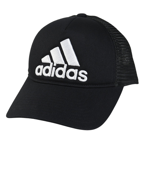 アディダス（adidas）帽子 トラッカーキャップ 黒 54-57cm DVV02