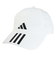 アディダス（adidas）帽子 スリーストライプス AEROREADY ベースボールキャップ 白 54-57cm MKD80-HT2043 スポーツキャップ