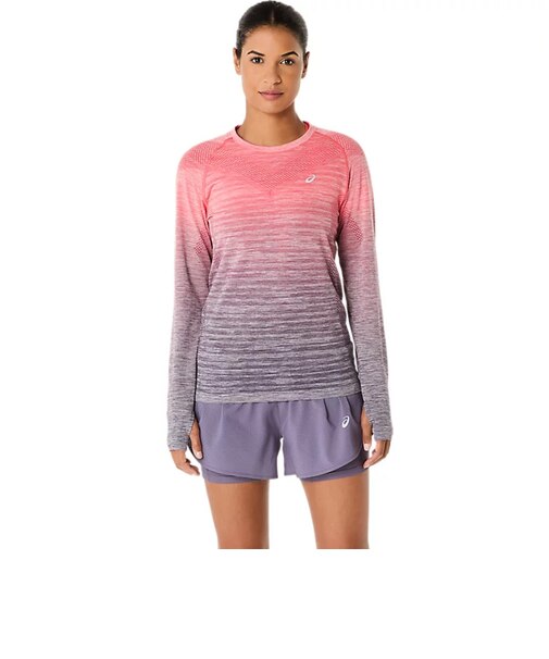 アシックス（ASICS）シームレス 長袖シャツ 2012C392.701