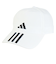 アディダス（adidas）帽子 スリーストライプス AEROREADY ベースボールキャップ 白 57-63cm MKD80-HT2043 スポーツキャップ