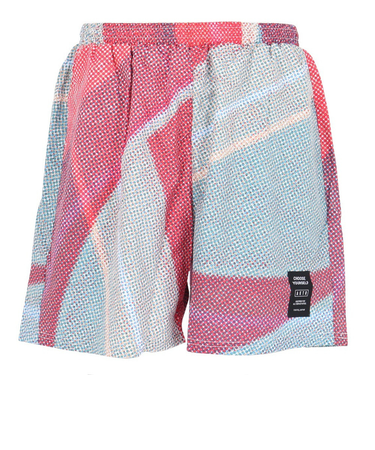 アクター（AKTR）バスケットボールウェア HALFTONE 5.5INCH ショートワイドパンツ 224-006002 RD