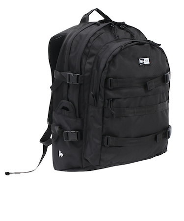 ニューエラ（NEW ERA）キャリアパック 黒 35L 14521349 大容量 PC収納 新調 会社 学校 学生 通勤 通学 シンプル
