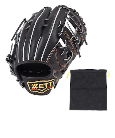 ゼット（ZETT）少年軟式用グラブ 内野手用 野球グローブ ジュニア プロステイタス 源田モデル BJGP70751-1900