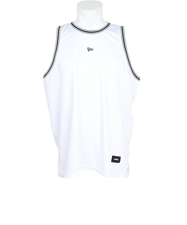 ニューエラ（NEW ERA）バスケットボールウェア Performance Apparel メッシュ タンクトップ WHI 14410134