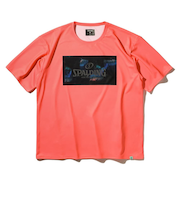 スポルディング(SPALDING)バスケットボールウェア Tシャツ バイオマーブル ロゴ SMT25009CO