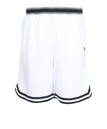 ニューエラ（NEW ERA）バスケットボールウェア Performance Apparel メッシュ ショートパンツ WHI 14410137