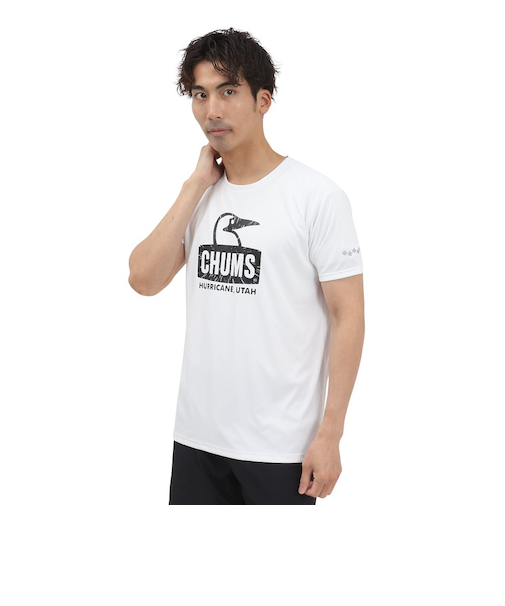チャムス（CHUMS）ランニングブービーフェイス 半袖Tシャツ CH01-2494-W001