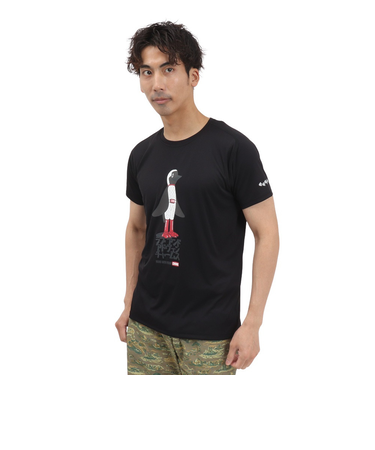 チャムス（CHUMS）ランニングラブアンドアドヴェンチャームス 半袖Tシャツ CH01-2497-K001