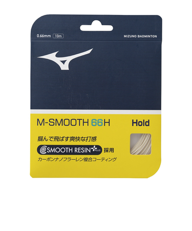 ミズノ（MIZUNO）バドミントンストリング M スムース 66H 73JGA31001