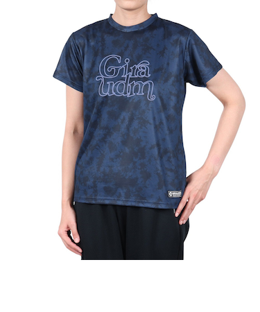 ドライプラス プリント 半袖Tシャツ CT5S0029-TR864-GRCD NVY