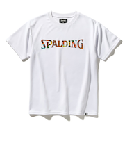 スポルディング（SPALDING）バスケットボールウェア ジュニア Tシャツ アフリカン バティック ロゴ SJT25054