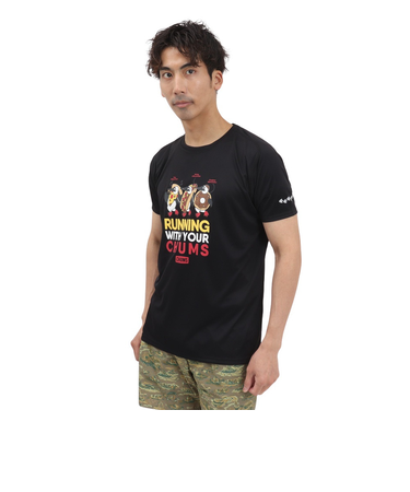 チャムス（CHUMS）ランニングコスチュームブービー 半袖Tシャツ CH01-2495-K001