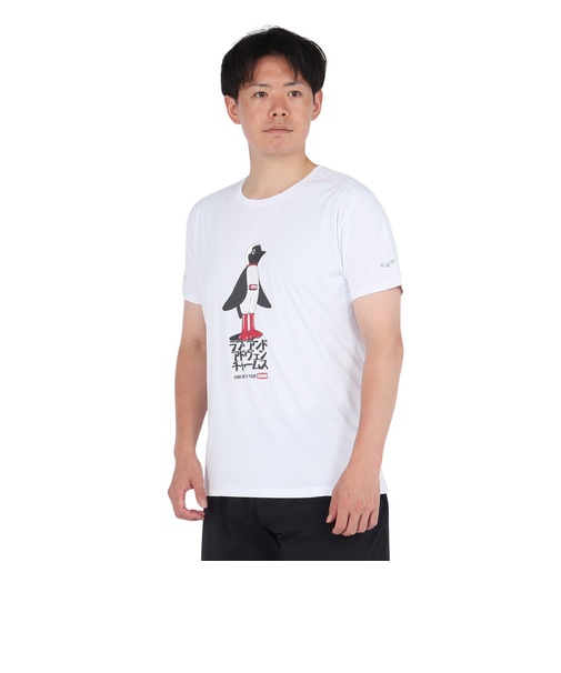 チャムス（CHUMS）ランニングラブアンドアドヴェンチャームス 半袖Tシャツ CH01-2497-W001