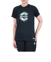 ドライプラス プリント 半袖Tシャツ CT5S0027-TR864-GRCD NVY