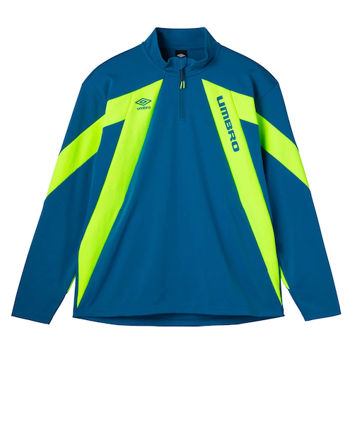 アンブロ（UMBRO）サッカーウェア THE THIRD by UMBRO ウォームアップハーフジップトップ UF5SJG10M BL00