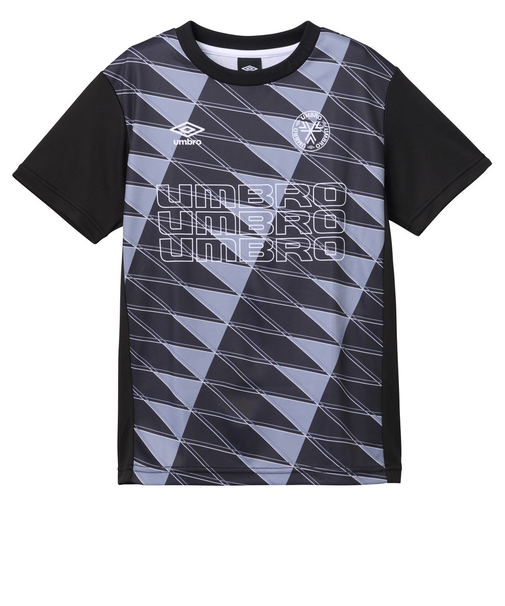 アンブロ（UMBRO）サッカーウェア ジュニア THE THIRD by UMBRO ジュニアグラフィックプラクティスシャツ UF5SHS50J BK00