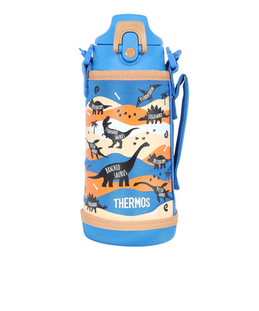 サーモス（THERMOS）水筒 真空断熱 2ウェイボトル 青 600ml FJJ-602WF BLBW 子供 保冷 保温 ステンレス 食洗器対応 2WAY