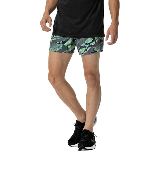 ミズノ（MIZUNO）ランニング マルチポケットパンツ グラフィック 6インチ J2MBC01428