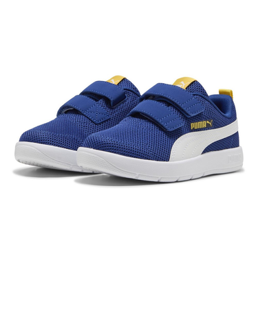 プーマ（PUMA）ジュニアスニーカー スポーツシューズ コートフレックスV メッシュ PS 39808505