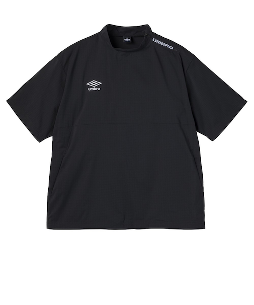 アンブロ（UMBRO）サッカーウェア THE THIRD by UMBRO 半袖ピステトップ UF5SWB31M BK00