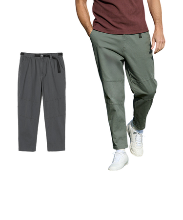 エルケクス（ELKEX）GOODAY ワイドパンツ EKM5SP0010 DGRY