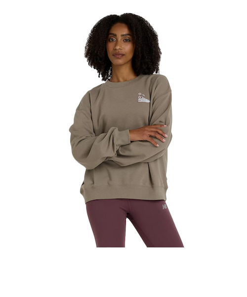 リーフ（REEF）ニット フリース クロップド クルー RFSWL2504-BEG