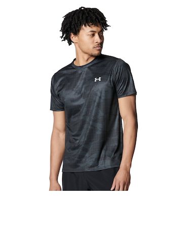 アンダーアーマー（UNDER ARMOUR）スピードストライド プリント ショートスリーブ Tシャツ 6001552 001