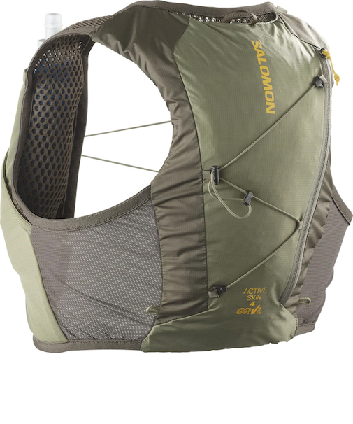 サロモン（SALOMON）ACTIVE SKIN 4 GRVL ランニングベスト フラスク付 LC2687700