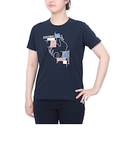 ルコックスポルティフ（lecoqsportif）ヘランカサンスクリーン 半袖Tシャツ LT5SHT01L NV00
