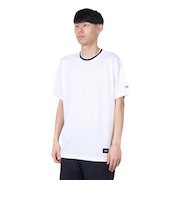 ニューエラ（NEW ERA）バスケットボールウェア 半袖 テック Tシャツ Stripe Colla 14410130