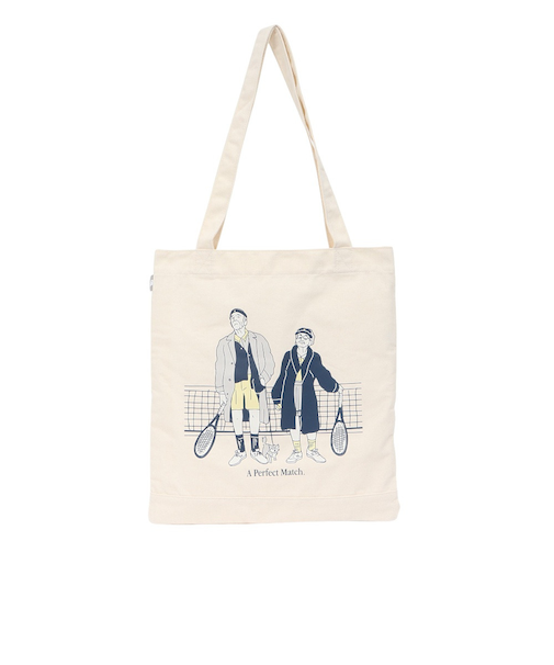 ニューバランス（new balance）トート グラフィック トートバッグ ベージュ LAB51503GYM 手持ち 肩掛け サブバッグ