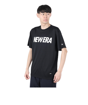 ニューエラ（NEW ERA）バスケットボールウェア Performance Apparel 半袖 テック Tシャツ BLK 14410129