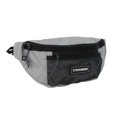 コンバース（CONVERSE）ウエストバッグ グレー 2L 41700031 ウエストポーチ ウェストポーチ ボディバッグ カジュアル