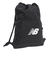 ニューバランス（new balance）ナップザック チームドローバッグ 黒 15L LAB23069BK 靴入れ シューズ入れ 体操着入れ ジム