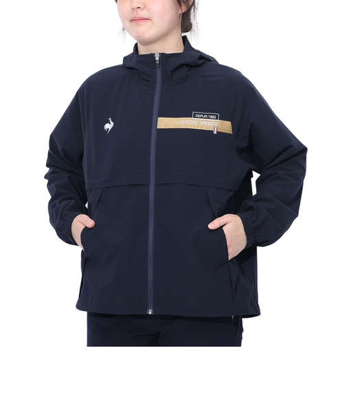 ルコックスポルティフ（lecoqsportif）ストレッチリップ クロスジャケット LT5SJK21L NV00