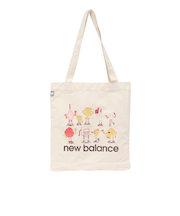 ニューバランス(new balance)トート グラフィック トートバッグ ベージュ LAB51503DTR 手持ち 肩掛け サブバッグ
