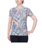 チャムス（CHUMS）Rng All Pattern 半袖Tシャツ CH11-2498-Z350