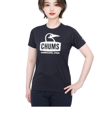 チャムス（CHUMS）ランニング BB Face 半袖Tシャツ CH11-2494-K001