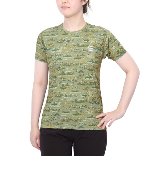 チャムス（CHUMS）Rng All Pattern 半袖Tシャツ CH11-2498-Z352