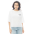 ビラボン（BILLABONG）SQUARE LOGO LOOSE CROPPED 半袖Tシャツ BF013205 WHT