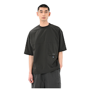 ニューバランス（new balance）オーバーサイズ半袖プルオーバー AMT55077BLK