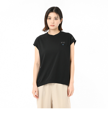 ニューバランス（new balance）フレンチスリーブプルオーバーTシャツ AWT55087BK
