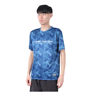 ドライプラス15 202 グラフィック メッシュ Tシャツ CT5S0041-TR863-GRES BLU