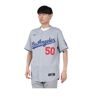 エムエルビー（MLB）ドジャース ムーキー・ベッツ リミテッドユニフォーム ロード グレー LM25-LDRD-LD9-HU2