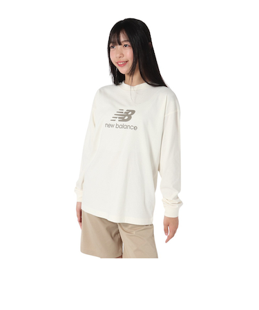 ニューバランス(new balance)DRY スタックドロゴロングスリーブTシャツ ABT55538SST