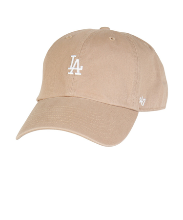 フォーティーセブン（47）帽子 ドジャース ベース ランナー キャップ ベージュ 55-61cm B-BSRNR12GWS-KHA. スポーツキャップ ベース…