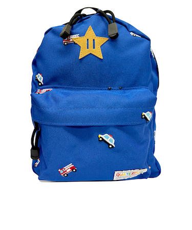 リュック ボーイズ バックパック 青 Sサイズ QF25B001 BLU リュックサック デイバッグ 子供 幼稚園 小学生