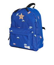 リュック ボーイズ バックパック 青 Mサイズ QF25B002 BLU リュックサック デイバッグ 子供 小学生