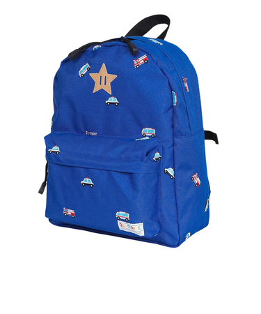 リュック ボーイズ バックパック 青 Mサイズ QF25B002 BLU リュックサック デイバッグ 子供 小学生