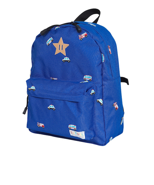 リュック ボーイズ バックパック 青 Mサイズ QF25B002 BLU リュックサック デイバッグ 子供 小学生